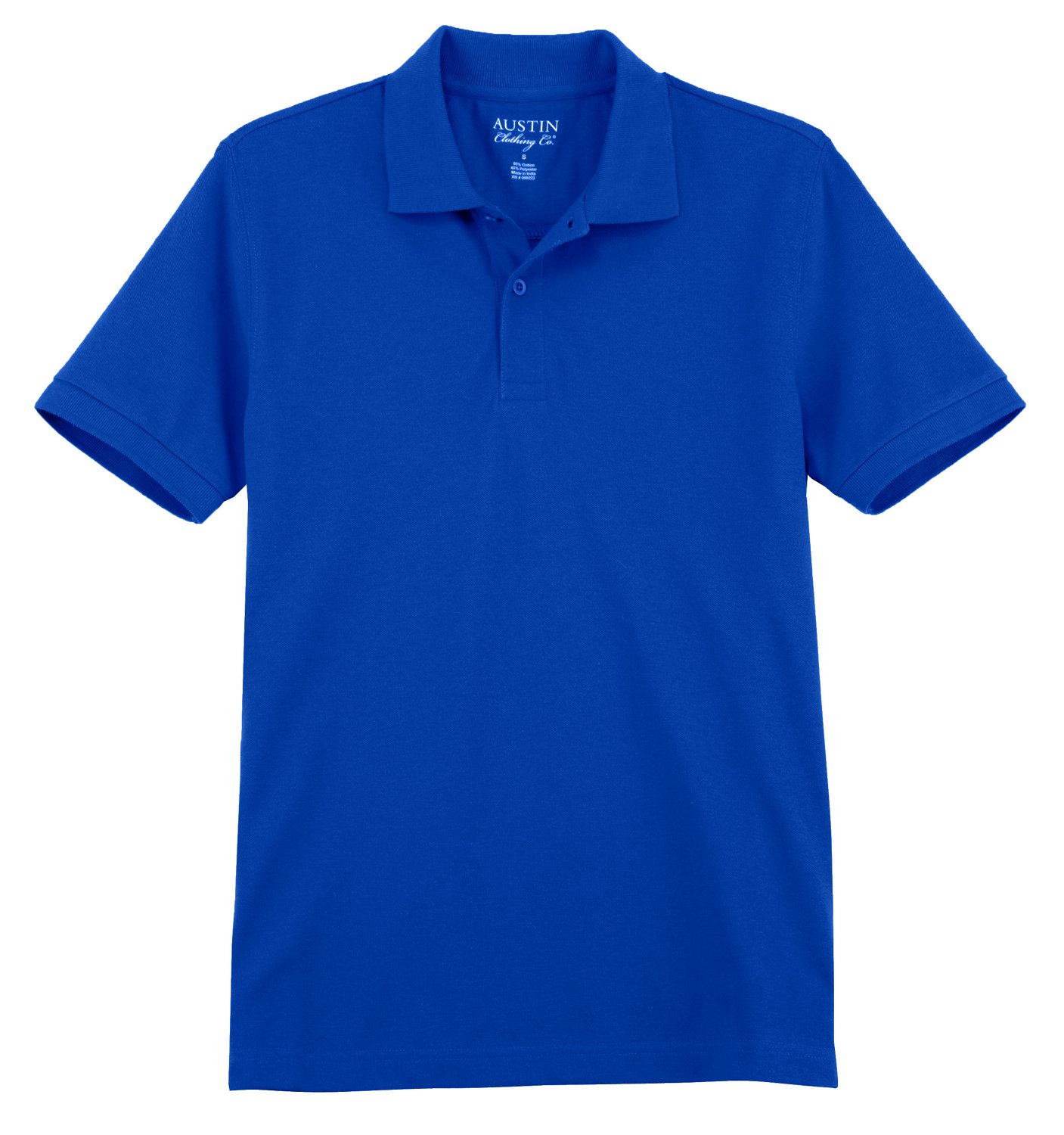 Austin Clothing Co.® Men's Short Sleeve Performance Piqué Polo Shirt