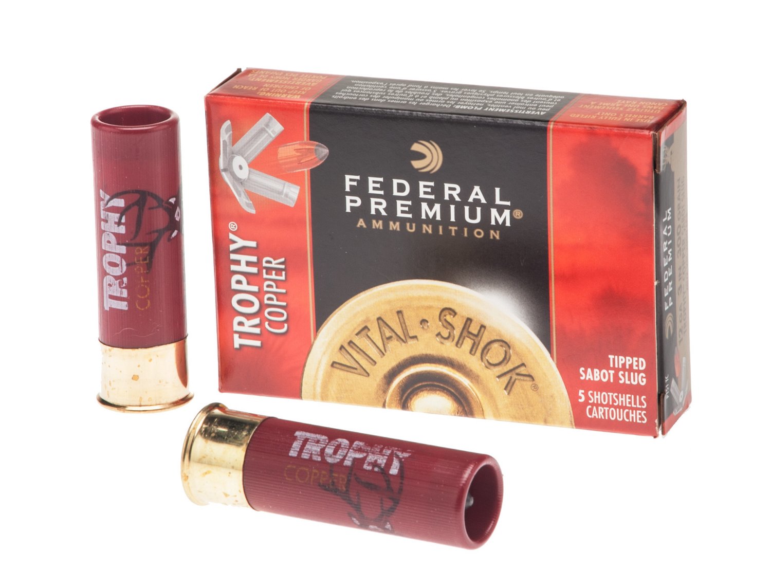 Federal Premium® Vital-Shock® Trophy Copper 12 Gauge Sabot Slugs