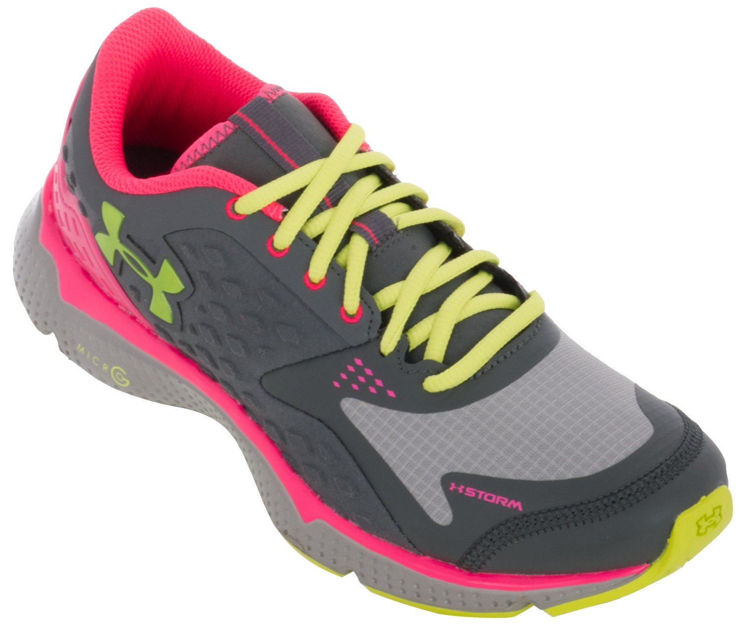 Under Armour® Girls' Micro G Storm Running Shoes thumbnail