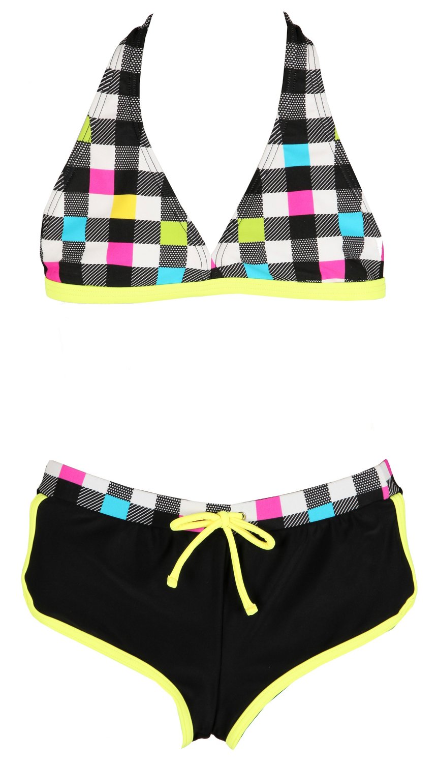 O'rageous® Girls' Check It Out Bikini