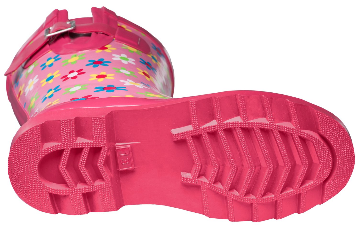Stone Creek Girls' Flower Power Rubber Boots thumbnail