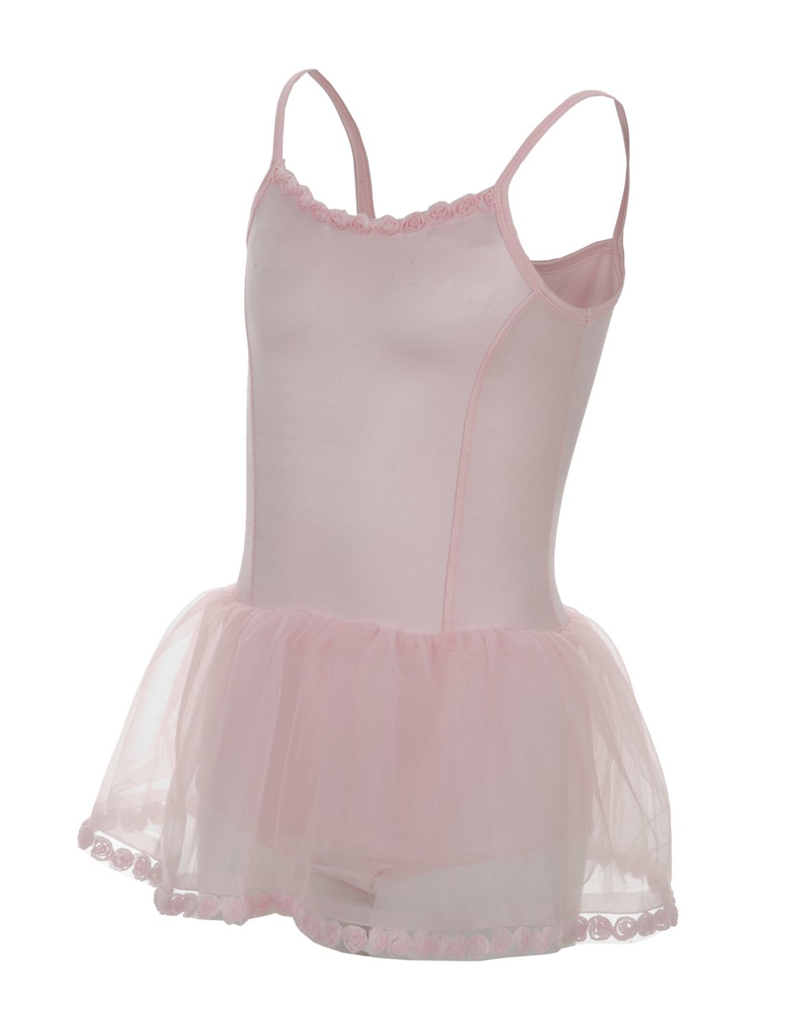 Capezio® Girls' Future Star Rose Trimmed Dance Gown