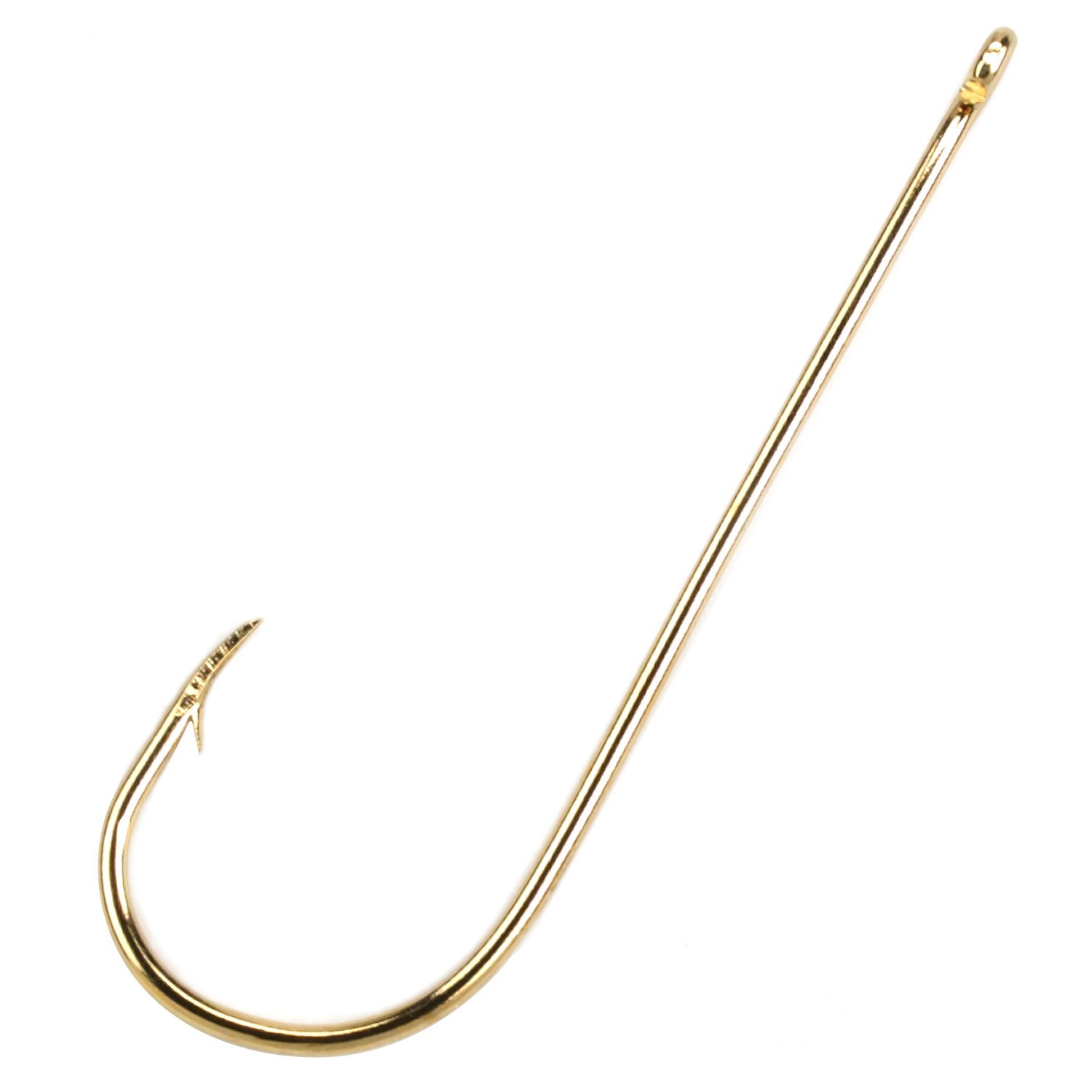 Eagle Claw Aberdeen Single Hooks 50-Pack