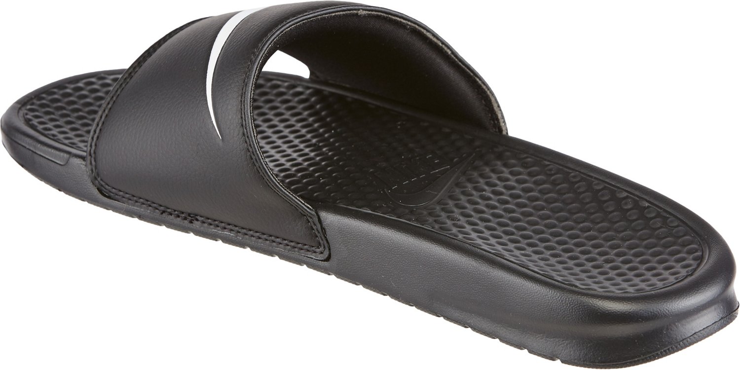 Nike Men's Benassi Swoosh Sports Slides thumbnail