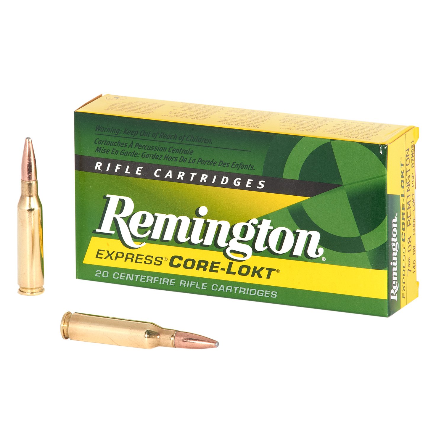 Remington Core-Lokt® 7mm-08 Remington 140-Grain Centerfire Rifle Ammunition