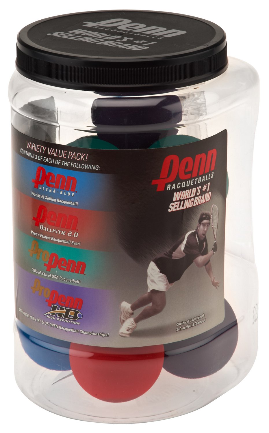 Penn Pro Racquetballs 12-Pack