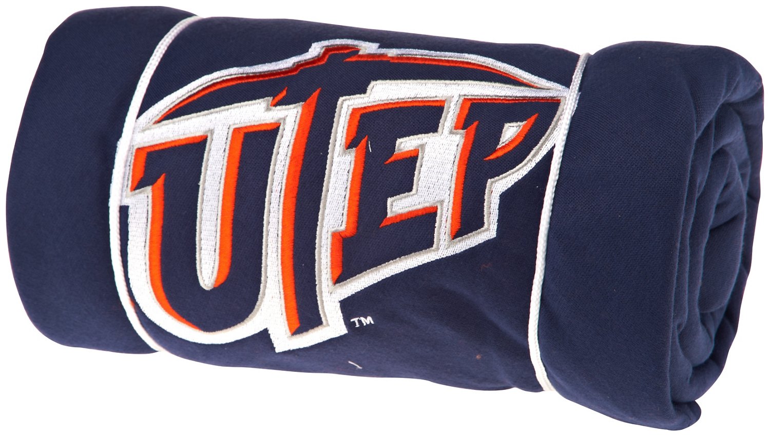 Logo University of Texas at El Paso Sweatshirt Blanket