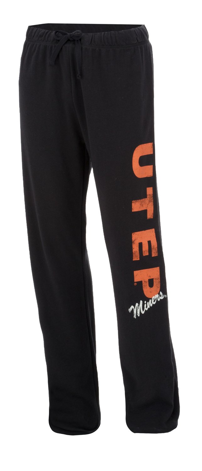 Colosseum Athletics Women's University of Texas at El Paso Cozy Fleece Pant