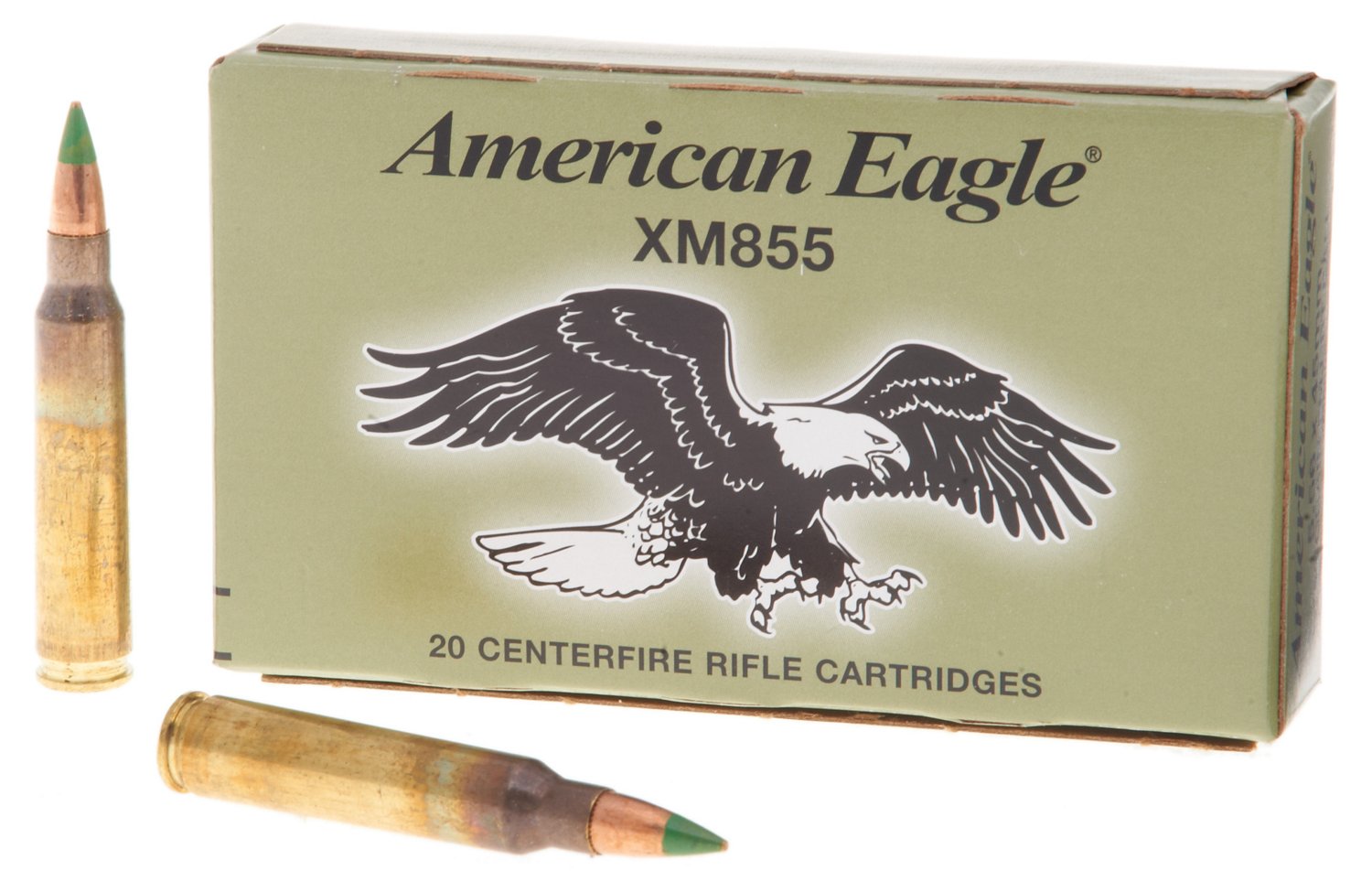 American Eagle® Tactical 5.56mm x 45 NATO Penetrator 62-Grain Centerfire Rifle Ammunition