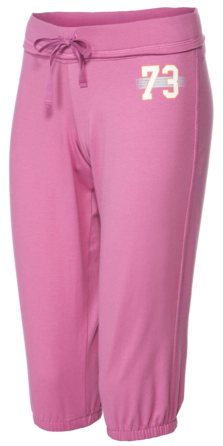 BCG Women's Striped 73 Capri Pant
