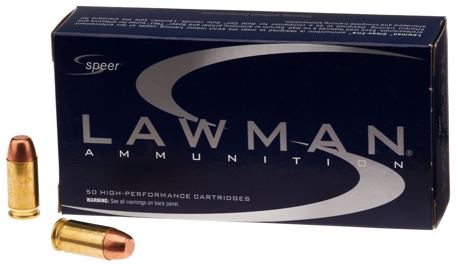 Speer® Lawman .45 Automatic 200-Grain FMJ Centerfire Handgun Ammunition