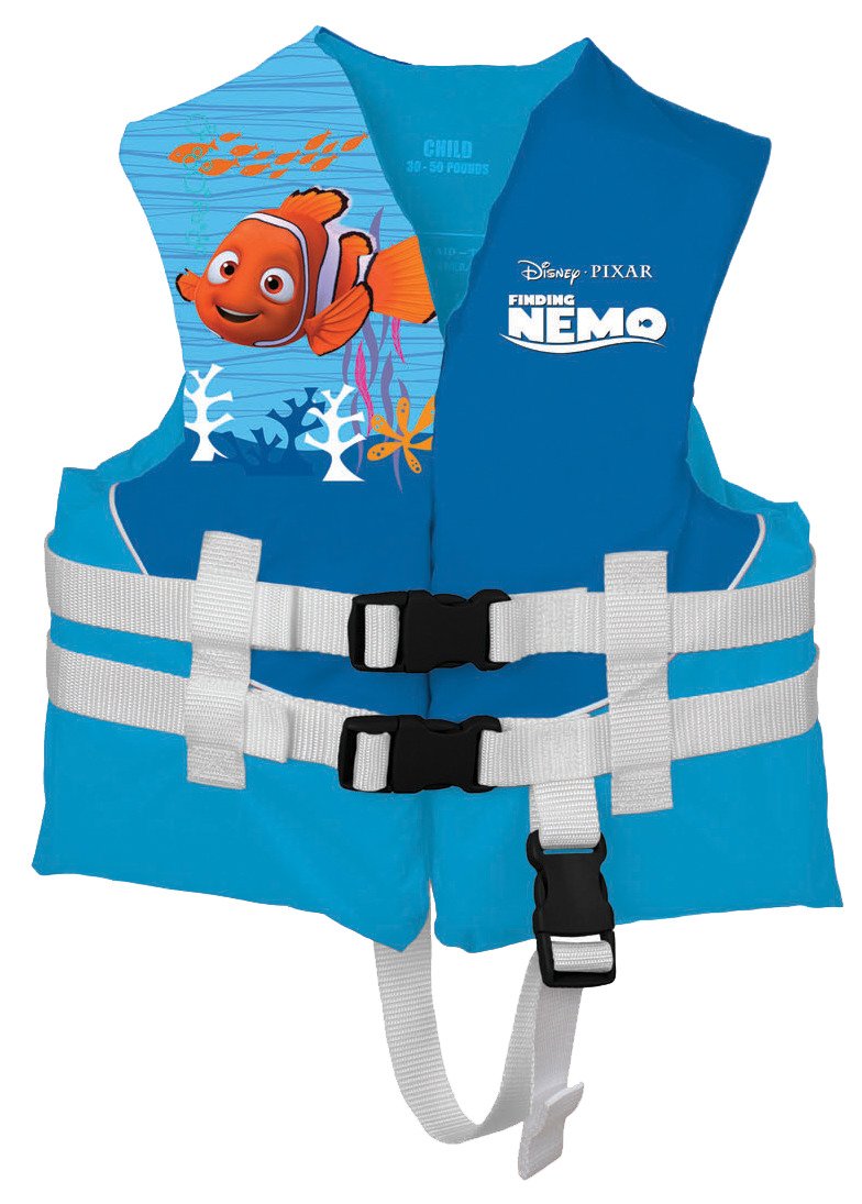 Exxel Outdoors Kids' Disney Finding Nemo 3-Buckle Flotation Vest