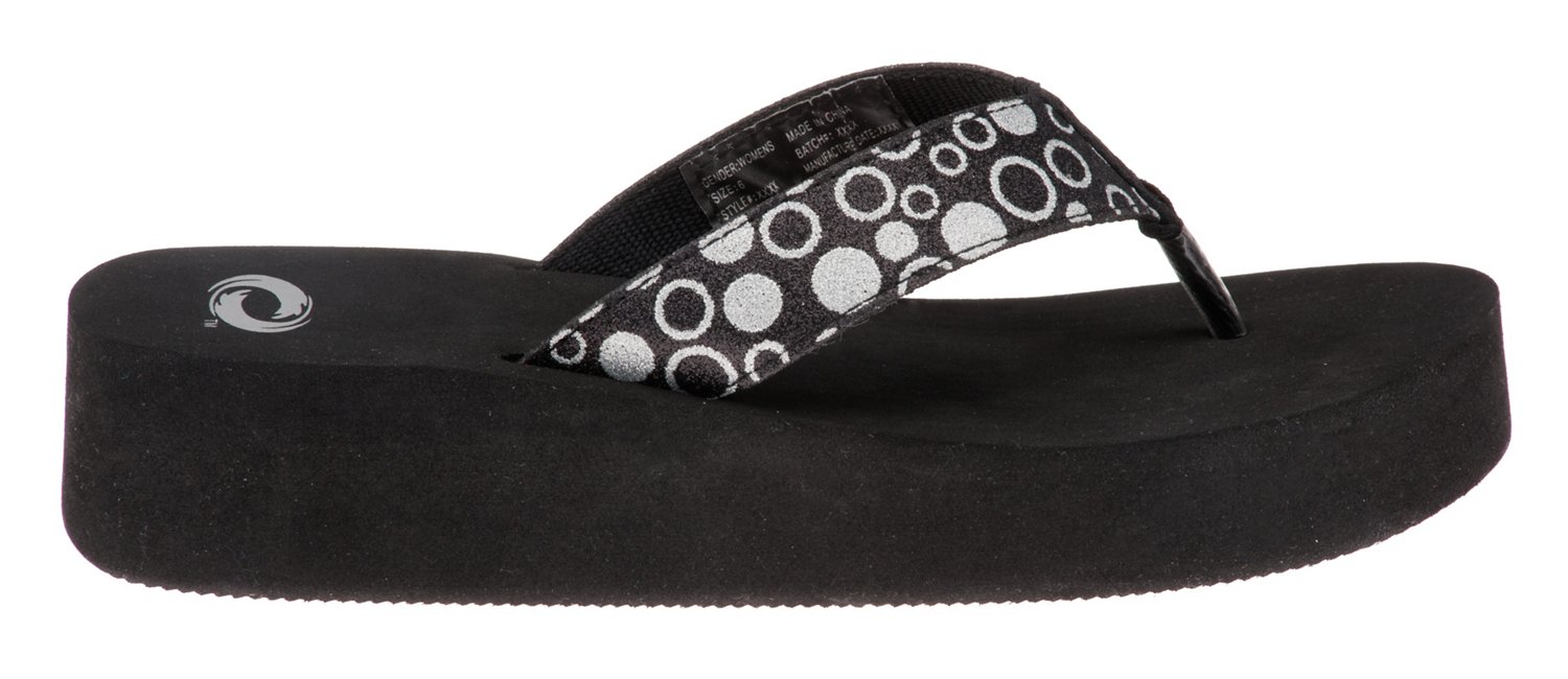 O'rageous® Women's Isabella Dots Thong Sandals