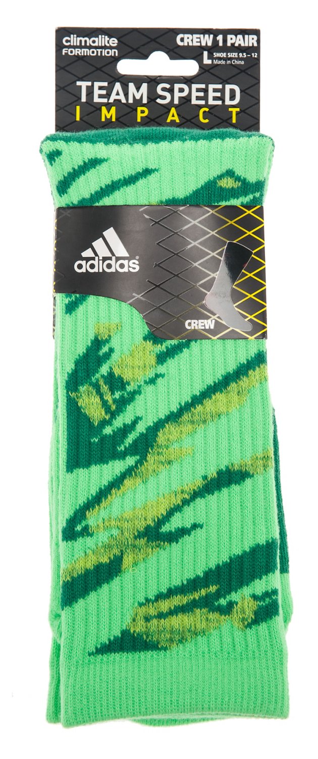 adidas Men's CLIMALITE® Team Speed Impact Crew Socks thumbnail