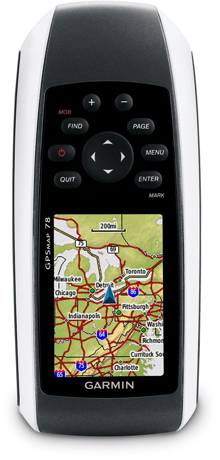Garmin GPSMap® 78 WAAS-Enabled Handheld GPS Receiver