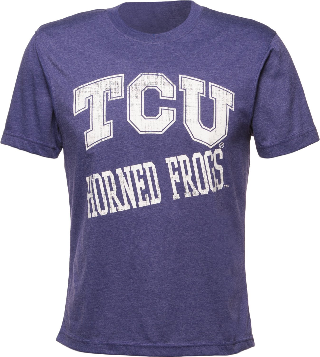 Colosseum Athletics Men's Texas Christian University Ace Crew Neck T-shirt