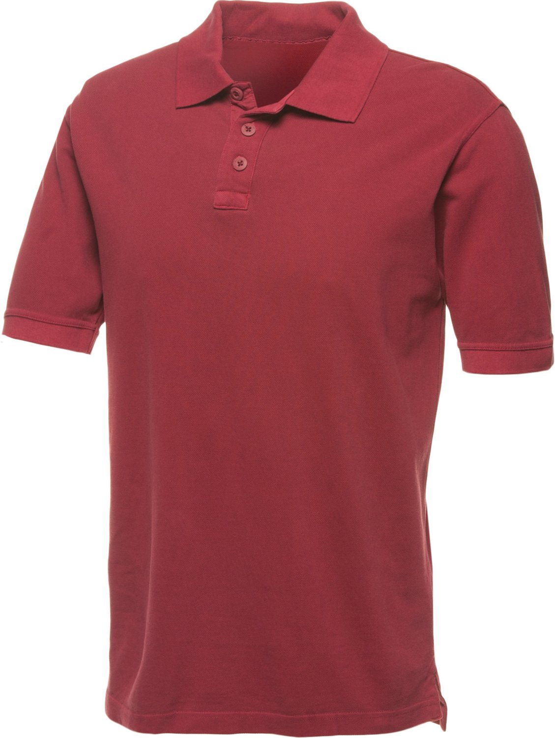 Magellan Outdoors Men's Pigment-Dyed Short Sleeve Polo