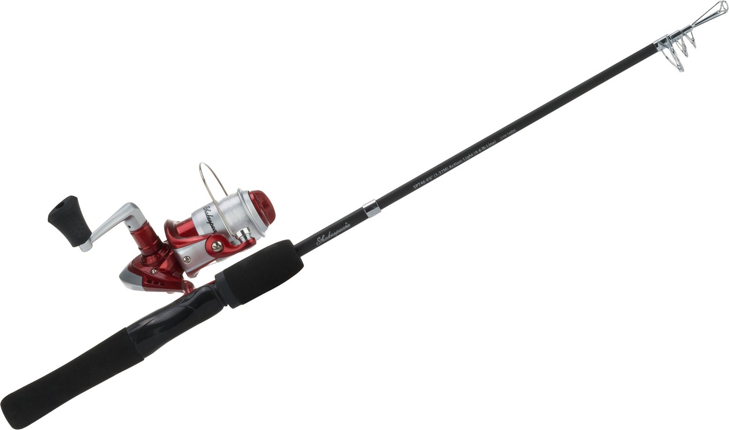 Shakespeare® 4'6" L Telescopic Spinning Rod and Reel Combo Academy