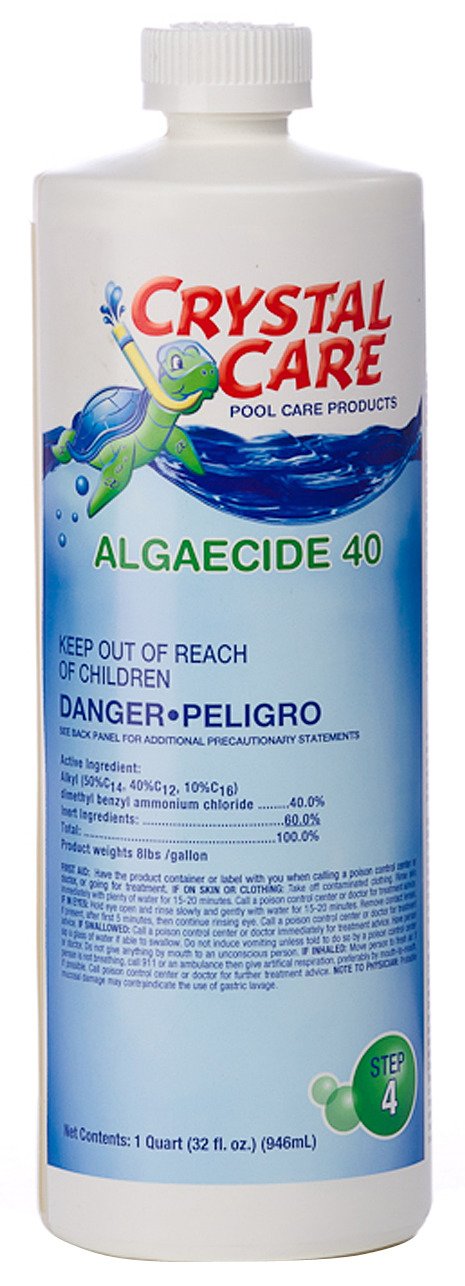 Crystal Care 1 qt. Algaecide 40