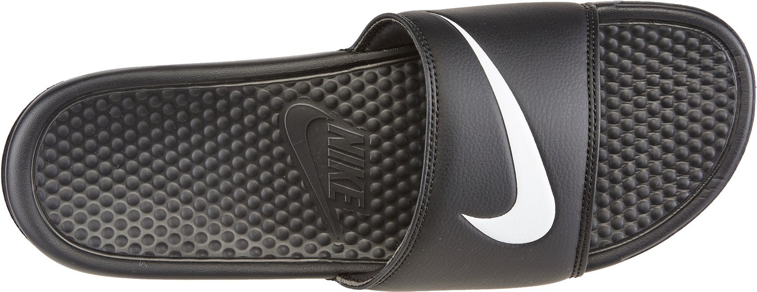 Nike Men's Benassi Swoosh Sports Slides thumbnail