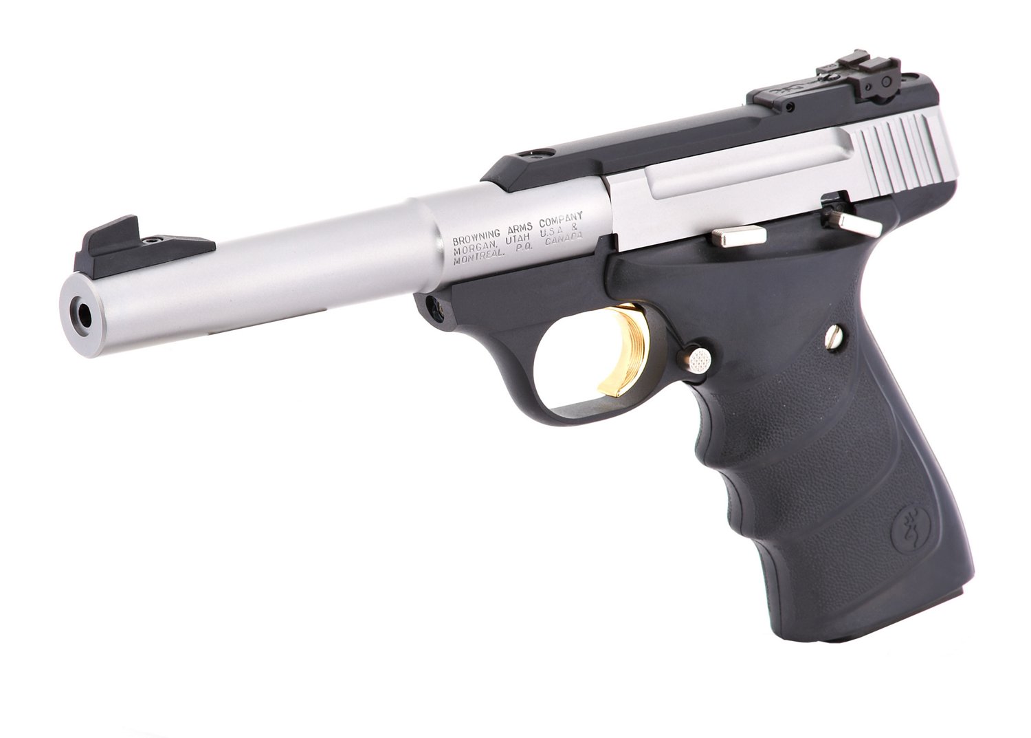 Browning Buck Mark Stainless Camper .22 LR Pistol