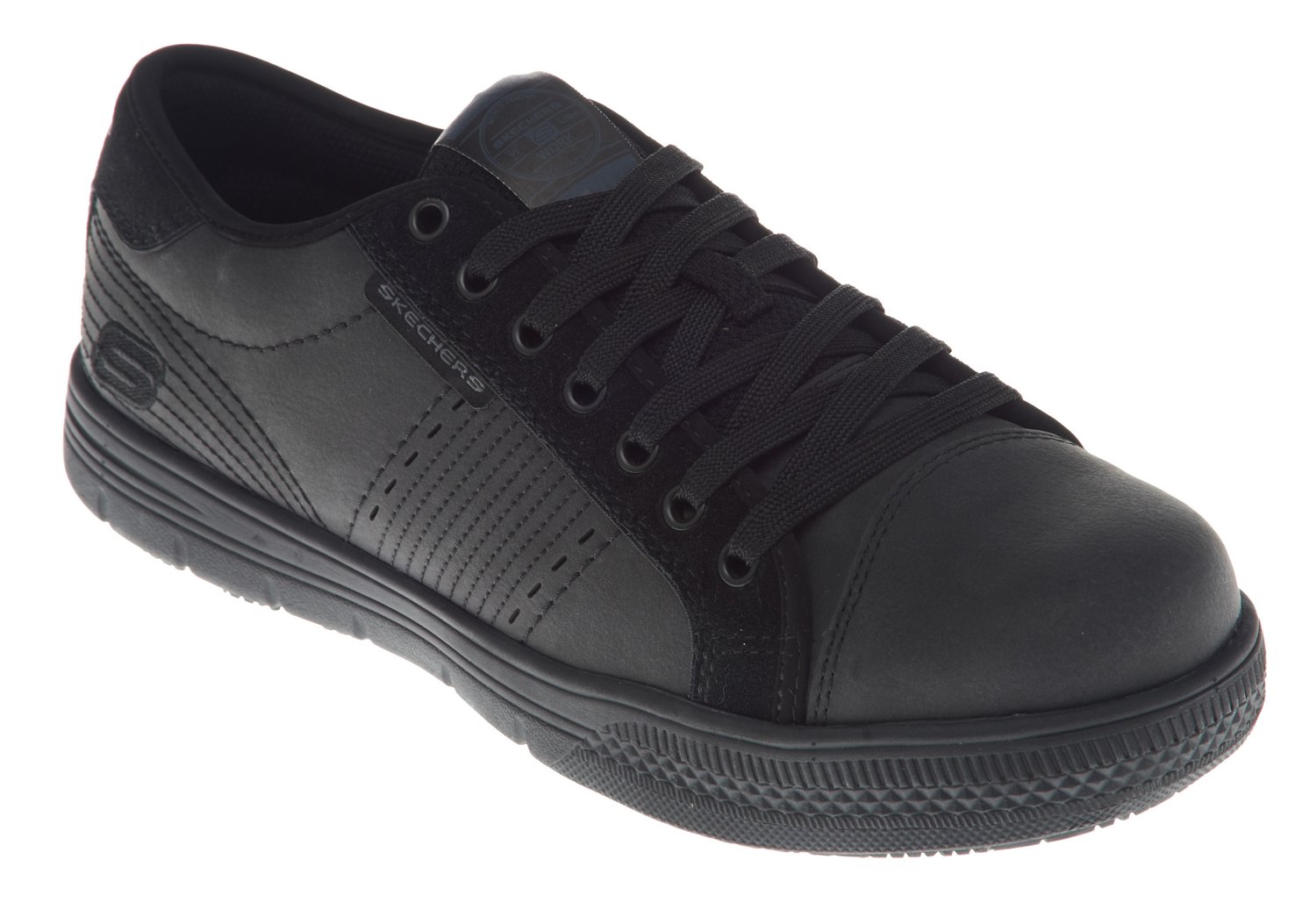 SKECHERS Men's Strikes Steel-Toe Work Boots