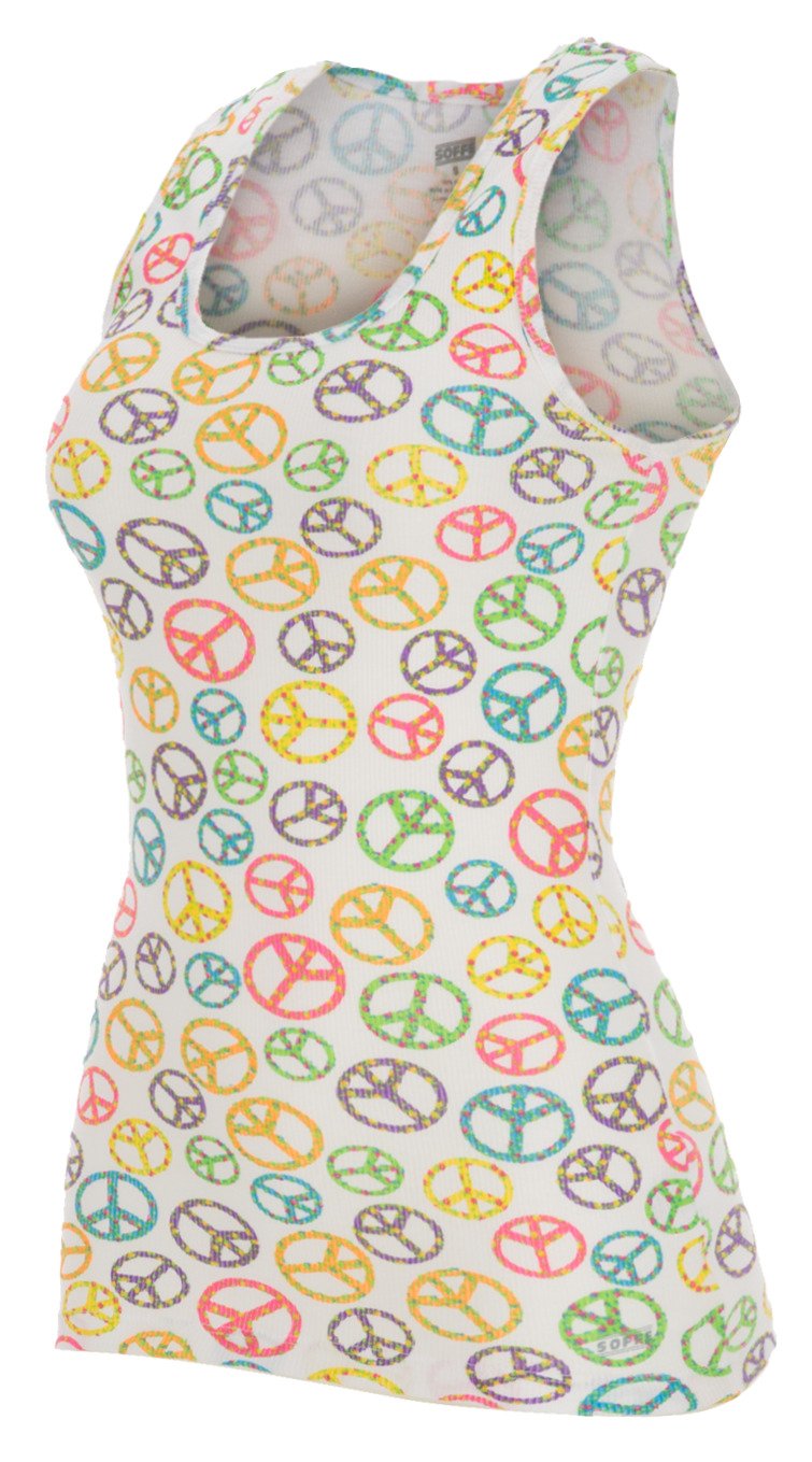 Flowers and Peace Sign