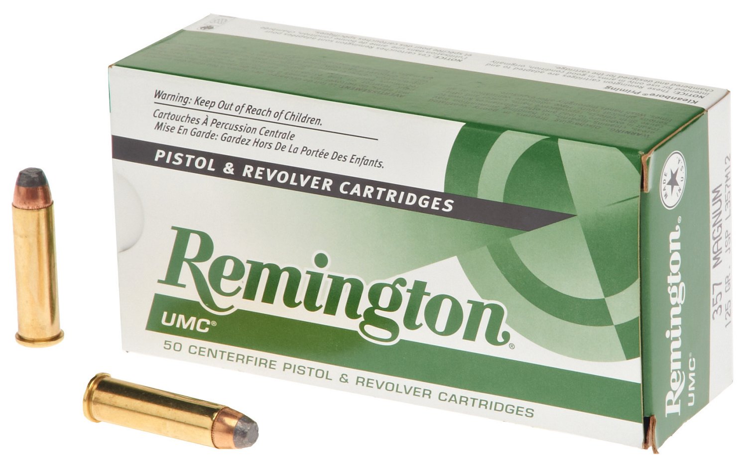 Remington UMC® .357 Magnum 125-Grain Centerfire Handgun Ammunition