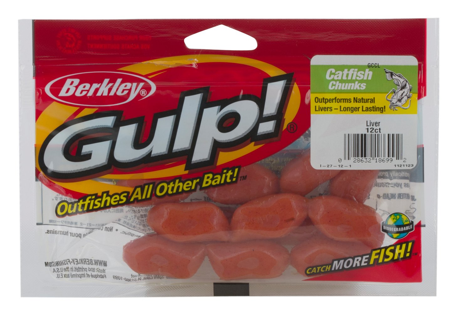 Berkley® Gulp! Catfish Chunks 12-Pack