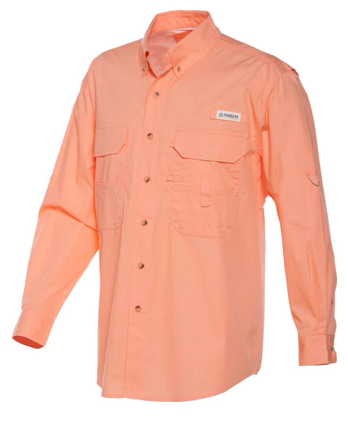 Magellan Outdoors Men's Lake Fork Poplin Fishing Shirt