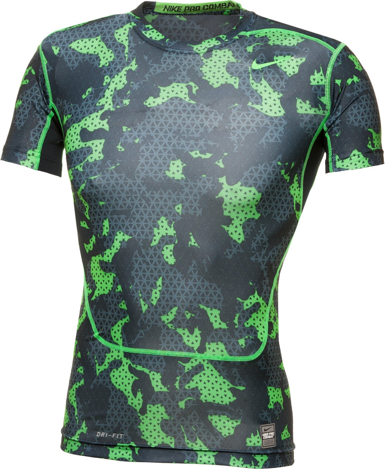 Nike Men's Core 2.0 Compression Camo Short Sleeve Top