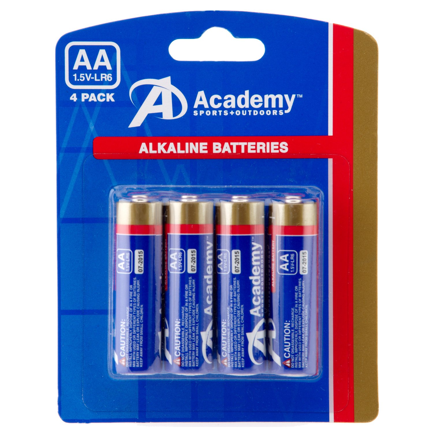 Academy AA Batteries 4-Pack