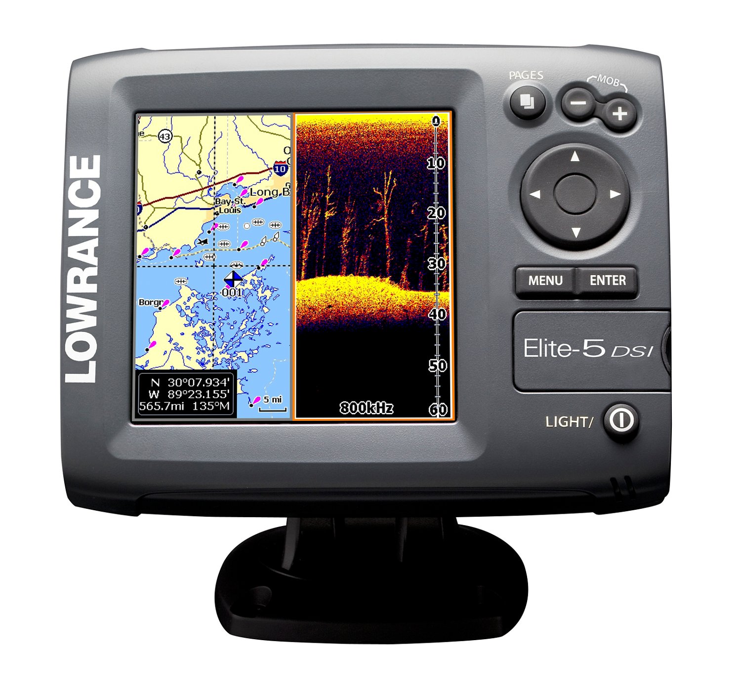 Lowrance Elite 5 DSI Fishfinder