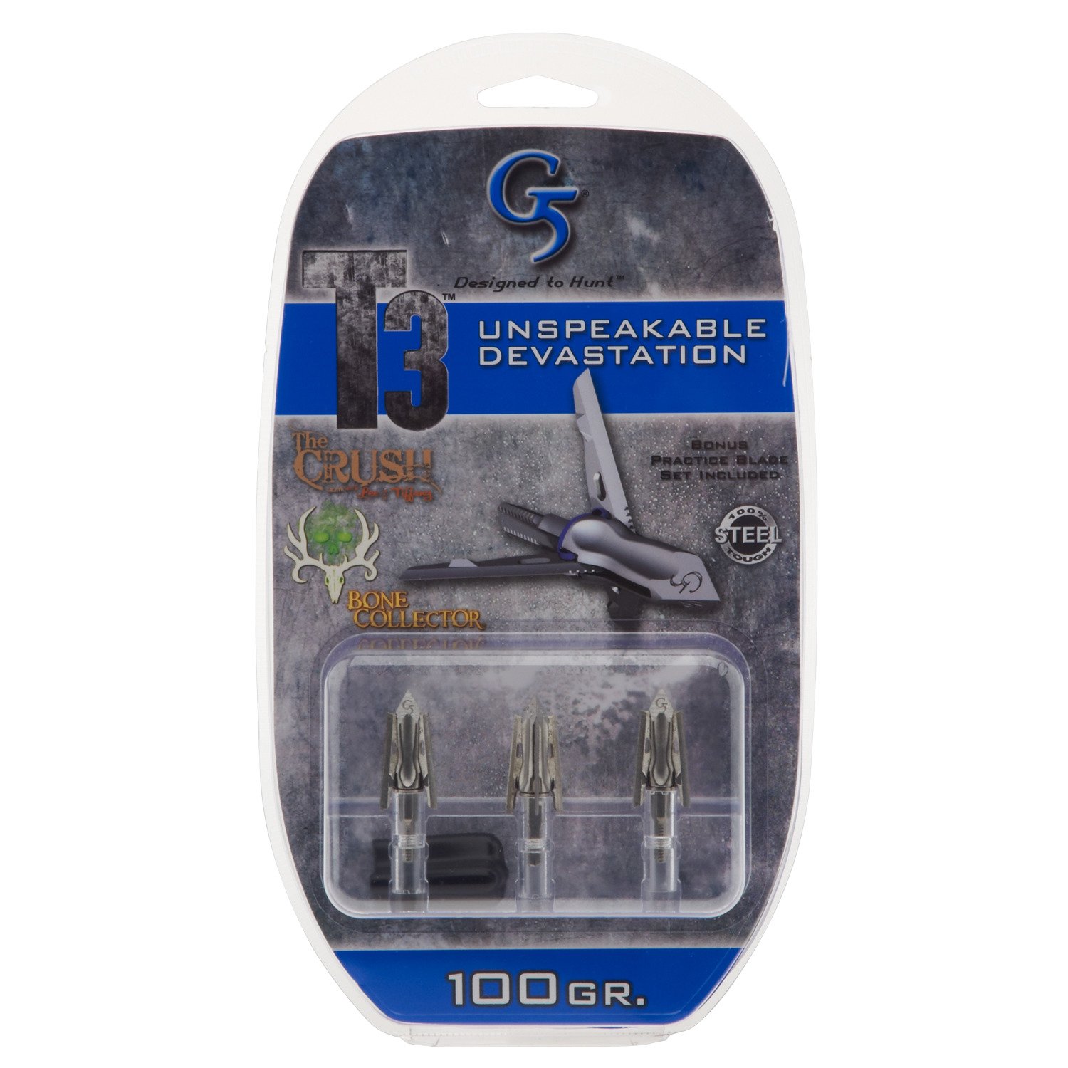 Muzzy Trocar Hybrid Broadheads 3Pack Academy