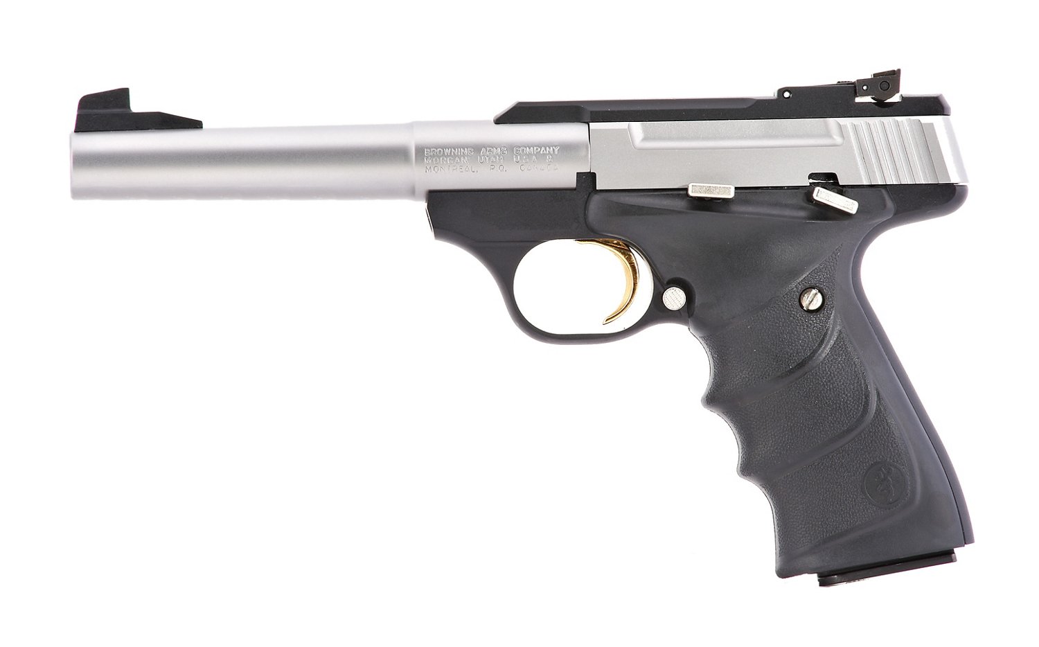 Browning Buck Mark Stainless Camper .22 LR Pistol thumbnail