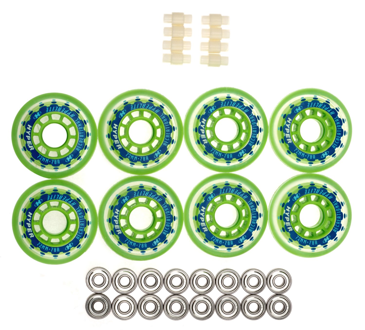 Hyper Hyperlite Adults' Cruise Wheels 8-Pack