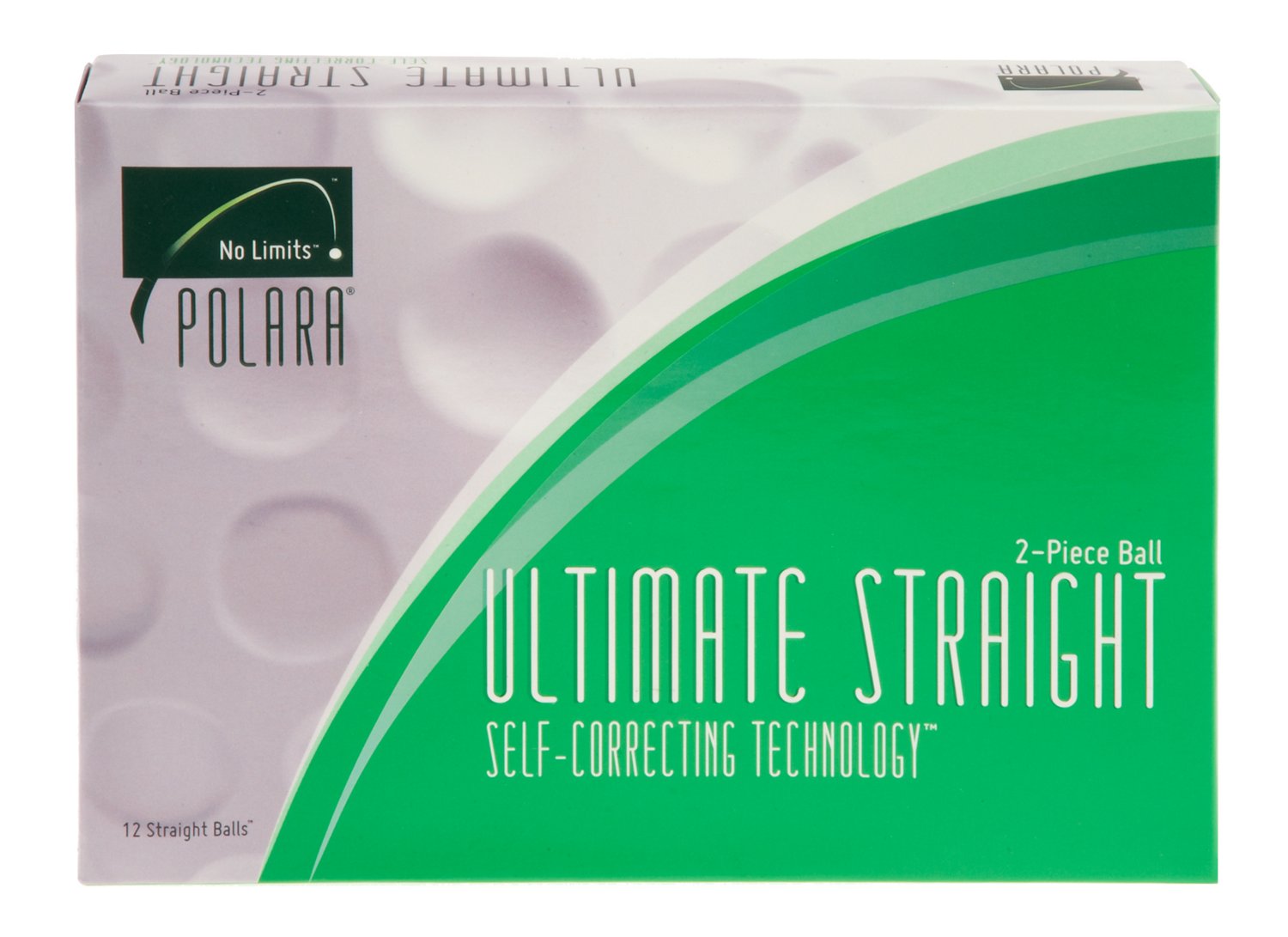 Polara Ultimate Straight 2-Piece Golf Balls 12-Pack