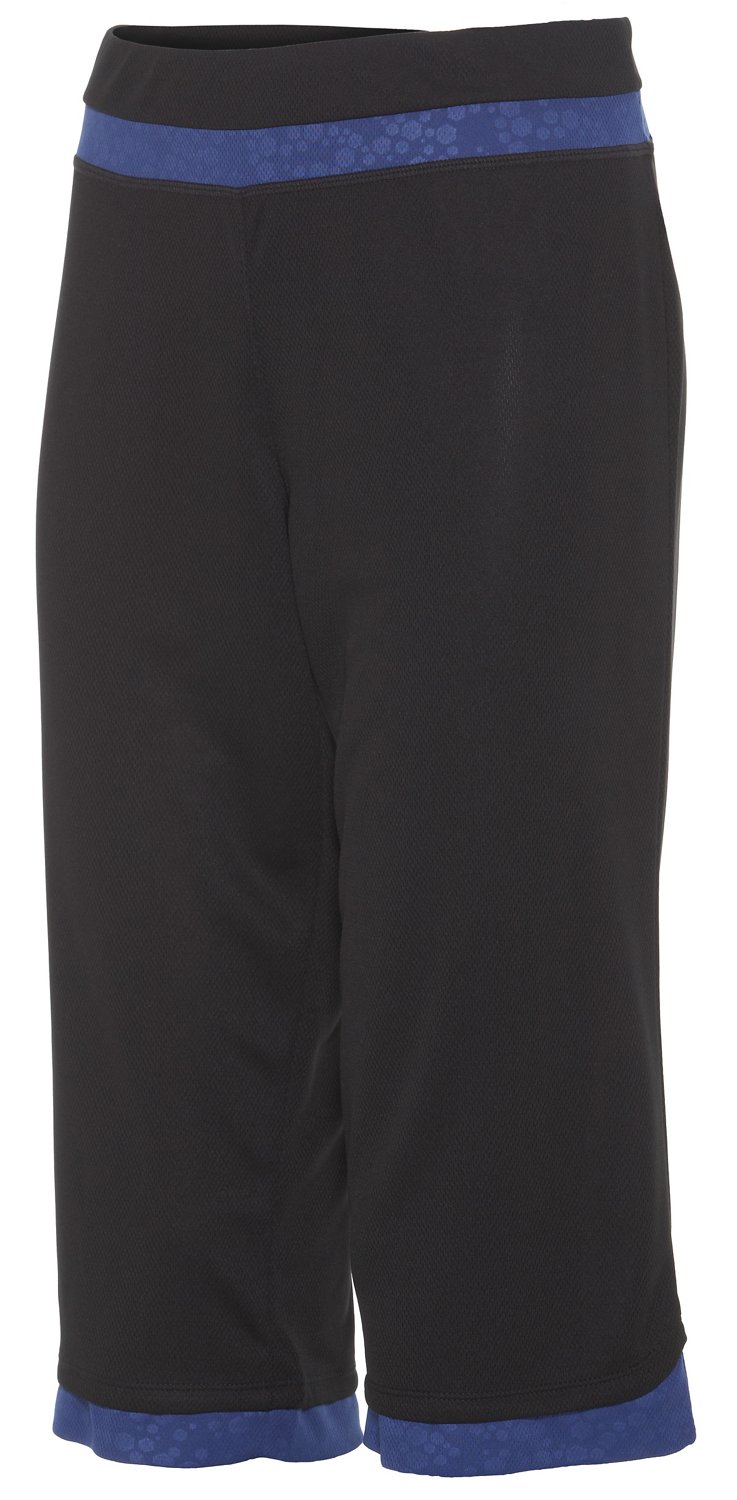 BCG Women's Geo Embossed Mesh Capri