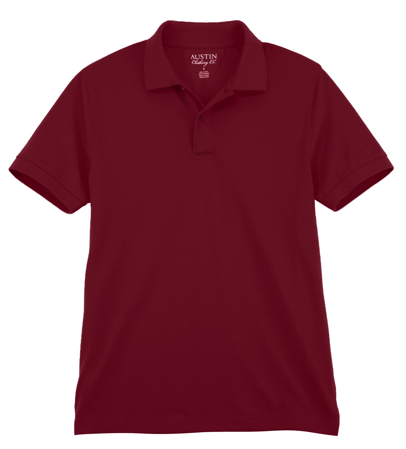 Austin Clothing Co.® Men's Short Sleeve Performance Piqué Polo Shirt