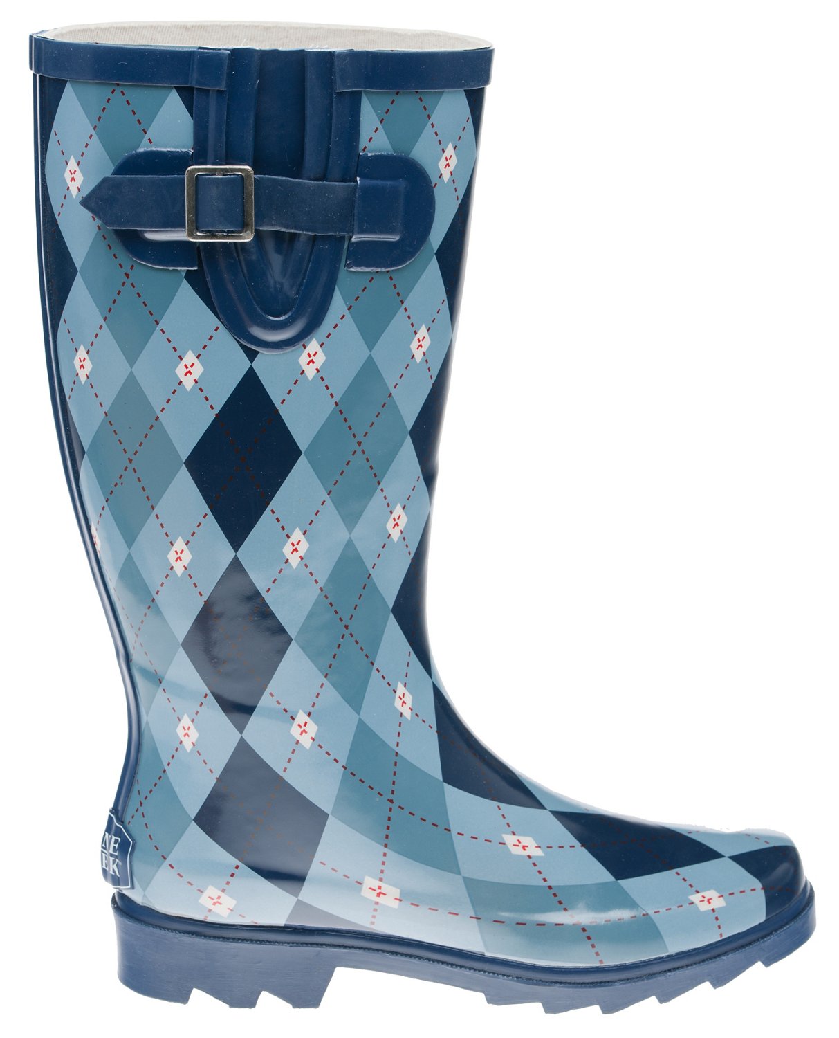 Stone Creek Women's Argyle Rubber Boots