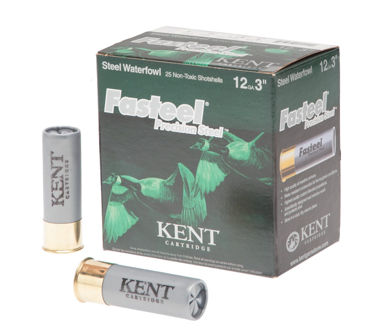 KENT Fasteel® 12 Gauge Waterfowl Shotshells
