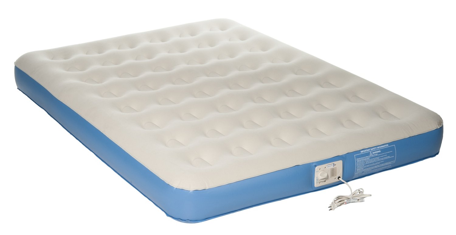 AeroBed® Indoors Queen-Size Extra Airbed with AC Pump