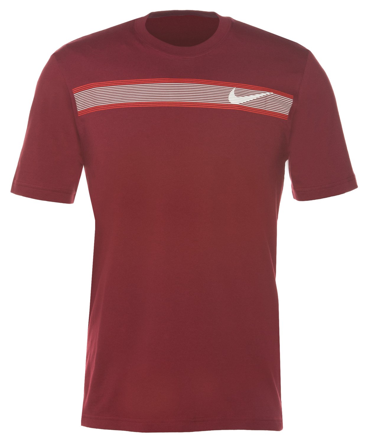 Nike Men's Chest Stripe Short Sleeve Crew T-shirt