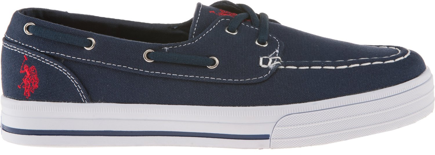 U.S. Polo Men's Canvas Boat Shoes