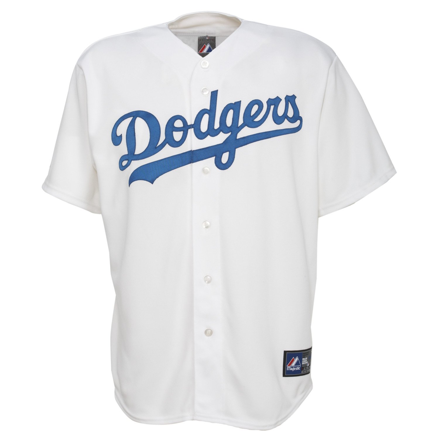 Majestic Adults' Los Angeles Dodgers Replica Home Baseball Jersey