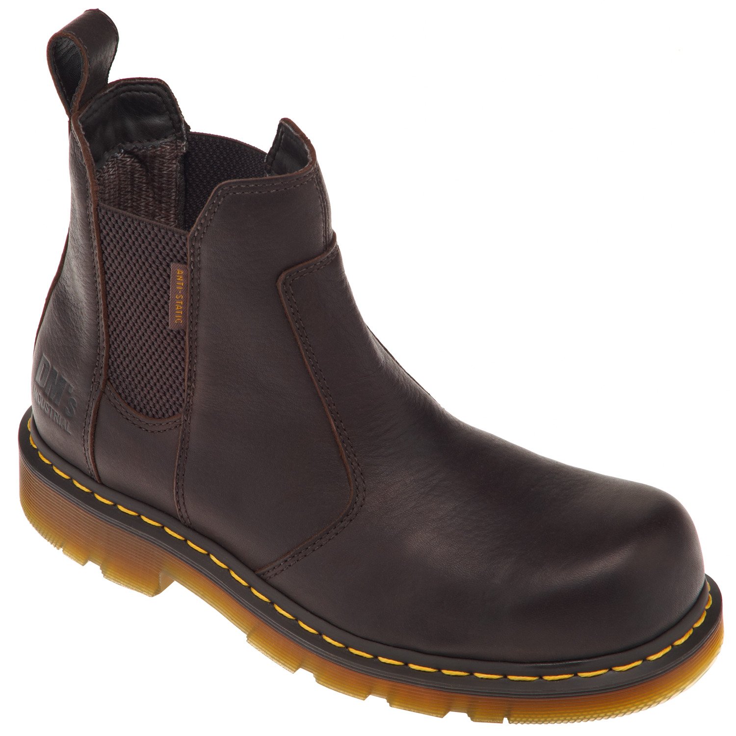 Dr. Martens Men's Flux Fusion Chelsea Steel-Toe Industrial Boots thumbnail