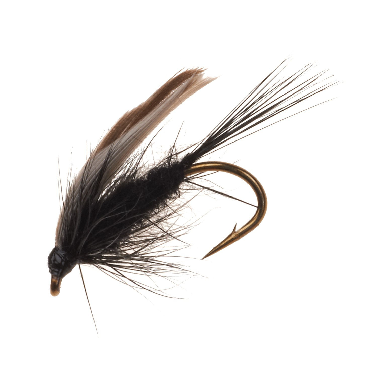 Superfly™ Black Gnat 1/2" Flies 2-Pack