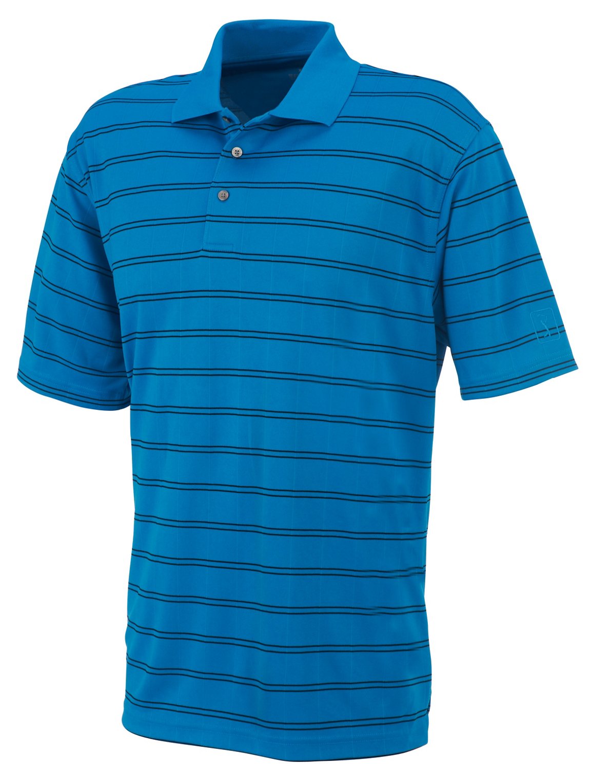 PGA Tour Men's Striped Golf Polo Shirt