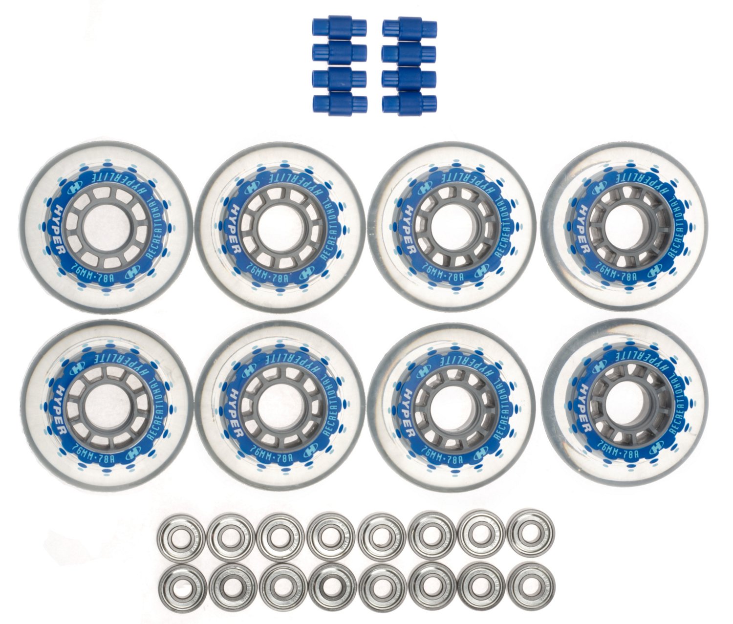 Hyper Hyperlite Adults' Cruise Wheels 8-Pack