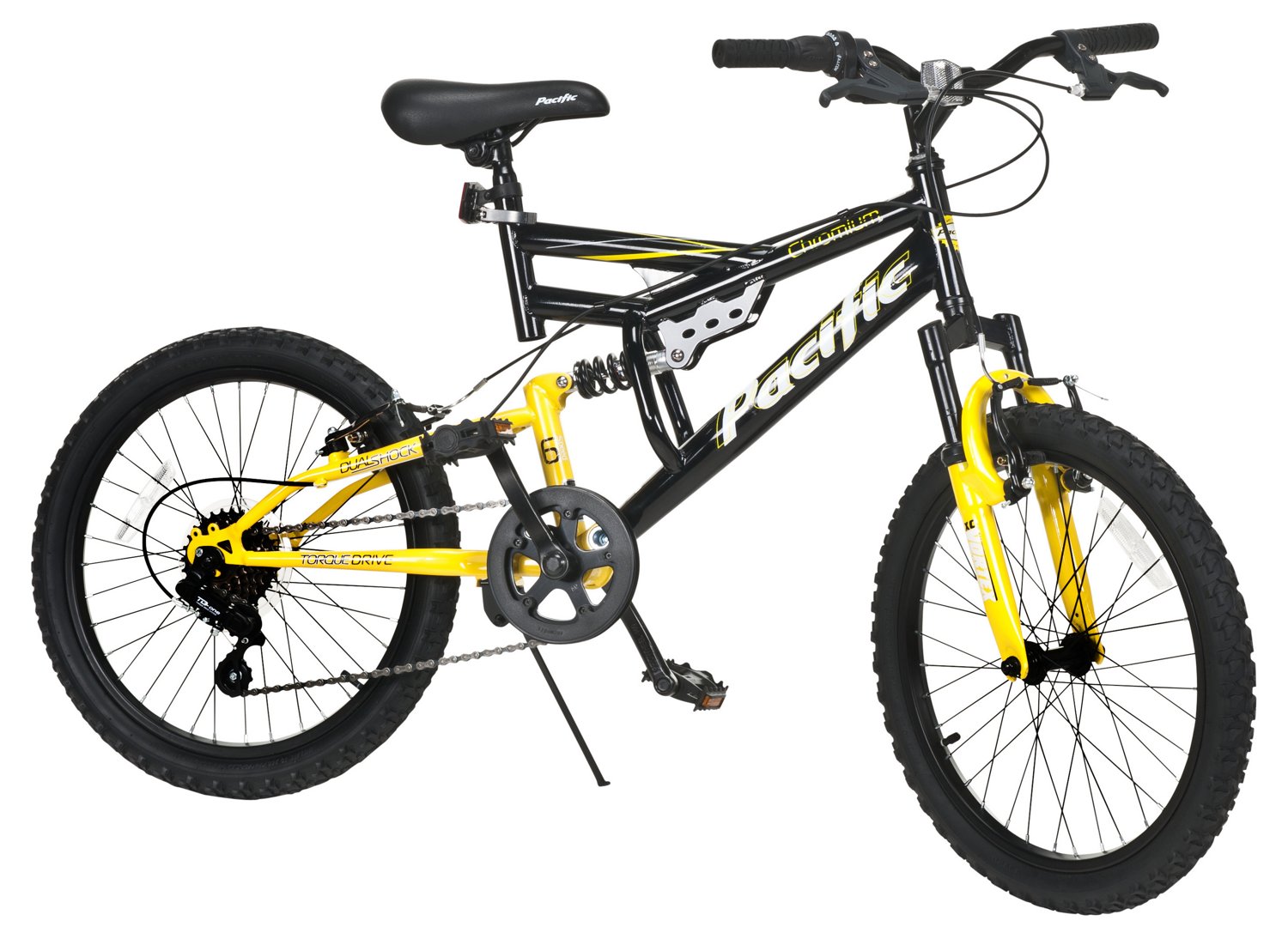 Pacific Boys' Chromium 20" 6-Speed Mountain Bicycle